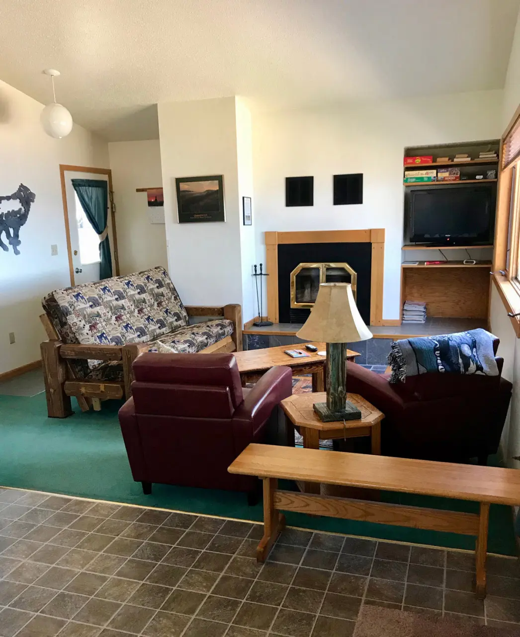 Cabin living room